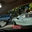 Инцидент на пешеходна пътека в центъра на Пловдив СНИМКИ
