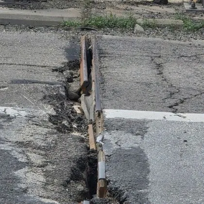 Метален "капан" дебне водачи на АМ Тракия СНИМКИ