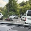 Катастрофа с мотор на пътя София - Самоков СНИМКИ