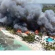 Жена загина при огромен пожар в луксозен курорт