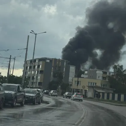 Голям пожар в столичен квартал, спешно изведоха лежащо болен СНИМКИ