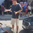 Шофьор закъса с колата си в Несебър, само чужденец не остана безразличен ВИДЕО