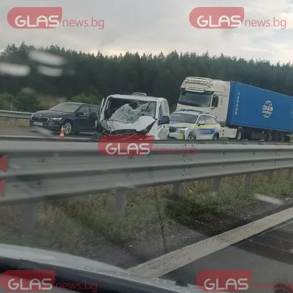 Нова катастрофа е станала на автомагистрала Хемус само на около