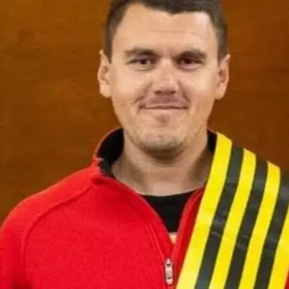 Веселин Георгиев който преди години намери в планината Сашко има