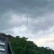 Заснеха смерч над Шумен СНИМКИ и ВИДЕО