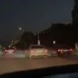 Опасна гонка в София едва не помете пешеходец! МВР наказа трима шофьори ВИДЕО