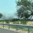 Пожар в района на Добровница! СНИМКИ