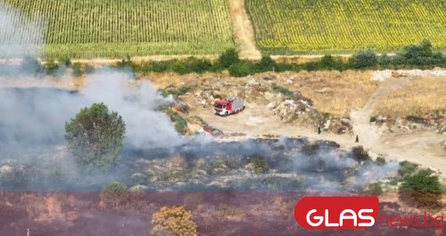 Небрежност е причината за голямия пожар край пътя Асеновград –