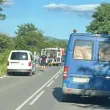 Катастрофа в Карловско, пристигна пожарна СНИМКА