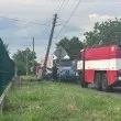 Кола се заби в електрически стълб в Старозагорско