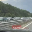 Лека катастрофа предизвика голямо задръстване на "Тракия" ВИДЕО