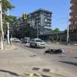 Моторист катастрофира на оживено кръстовище в София