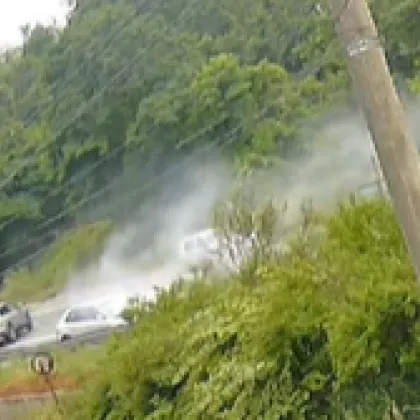 ВИДЕО показва момента на тежката катастрофа край Владая
