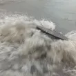 Проливен дъжд и в Бургас, шахта се превърна в мини гейзер ВИДЕО