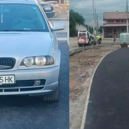 "Още не е изстинал асфалтът и вече има коли върху него": Столичани "сефтосаха" новичък тротоар СНИМКИ