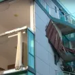 Бурята в Приморско: Покрив се заби в жилищна сграда, има сериозни щети