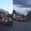 ВИДЕО с опасни маневри на шофьор с три години стаж взриви мрежата