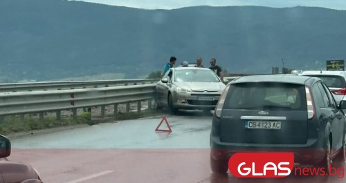 Пореден пътен инцидент е станал в района на Казичане. Снимка,