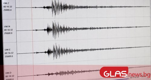 Две силни земетресения с магнитуд 5,7 и 5,8 бяха регистрирани