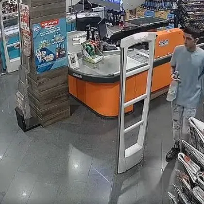 Сивата гъска отлетя без касова бележка: Камери заснеха дръзка кражба ВИДЕО