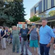 Жители на Горна Оряховица излязоха на протест в подкрепа на кмета Николай Рашков