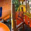 Свастики и драсканици загрозиха детска площадка в София СНИМКИ