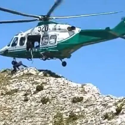 Зрелищно ВИДЕО показа част от борбата с потушаването на пожара в Пирин