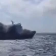 Огнен ад! Избухна пожар на ферибот, има жертви и десетки изчезнали ВИДЕО
