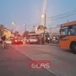Скандал прерасна в погром: Нападнаха автобус в София СНИМКИ