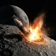 4-тонна ракета на SpaceX се разбива в Луната днес - ще остави гигантски кратер