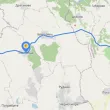 Пожар затвори пътя Бургас - София край Изворище