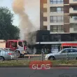 Пожар в аптека в Пловдив СНИМКИ