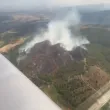 Продължава борбата с огнената стихия край с. Висока могила