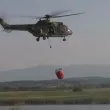 Огънят стигна до къщите на Виноградец! Ми-17 гаси пожара