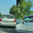 &bdquo;Пълно спокойствие!": Начинът, по който този водач кара колата си, разгневи десетки СНИМКИ