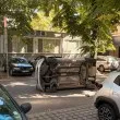 Обърната кола в Стара Загора предизвика реакции в социалните мрежи