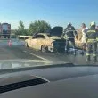 Автомобил изгоря на "Тракия", затапи магистралата