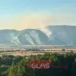 Огромен пожар между Розино и Кърнаре, пламъците са на крачка от гората