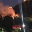 Пожар избухна на Младежкия хълм в Пловдив СНИМКИ