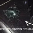 Тийнове разбиха колата на Невяна Владинова с парче бетон