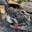 Силен гърмеж събуди Пловдив, минути по-късно пламнаха шест коли ВИДЕО