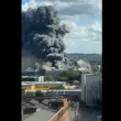 Голям пожар в Лондон, 125 огнеборци се борят с пламъците