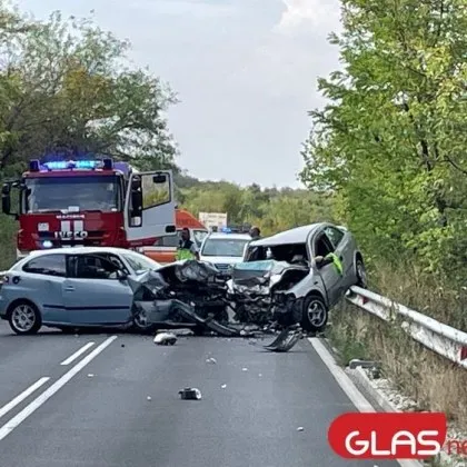 Смъртоносно меле в Пловдивско! Има жертва и четирима ранени