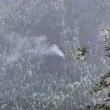 Пожар пламна край Рилския манастир, изпращат дрон да гаси огъня