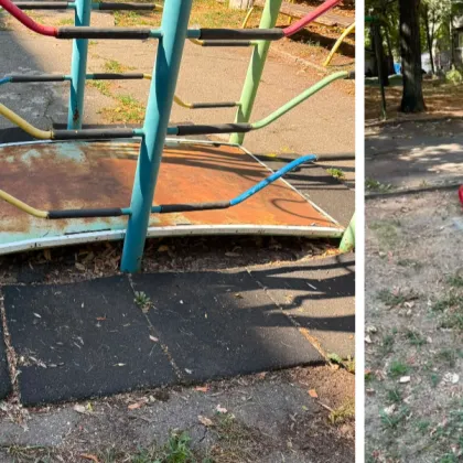 31 години забрава: Столичанка показа детската площадка, която времето подмина СНИМКИ