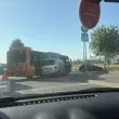 Инцидент край &bdquo;Обеля 1": Микробус и автобус се сблъскаха на изхода на София