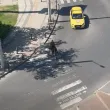 От Римския стадион направо към дома: Конник дефилира из Пловдив ВИДЕО