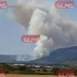Дъждът помогна в битката с огнената стихия край Димовци