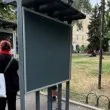 Вандали унищожиха част от юбилейна изложба в центъра на София