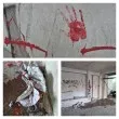 &bdquo;Сатанински ритуал" пред гараж в Търново: Пентаграми, 666 и боя за 4 евро СНИМКИ